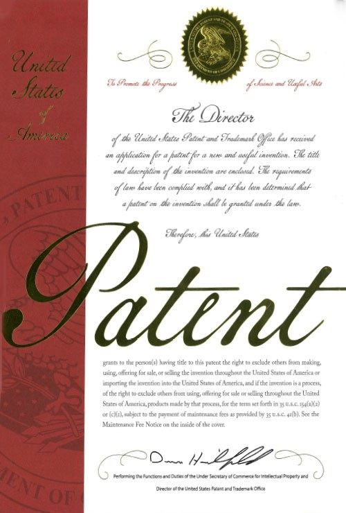 America patent