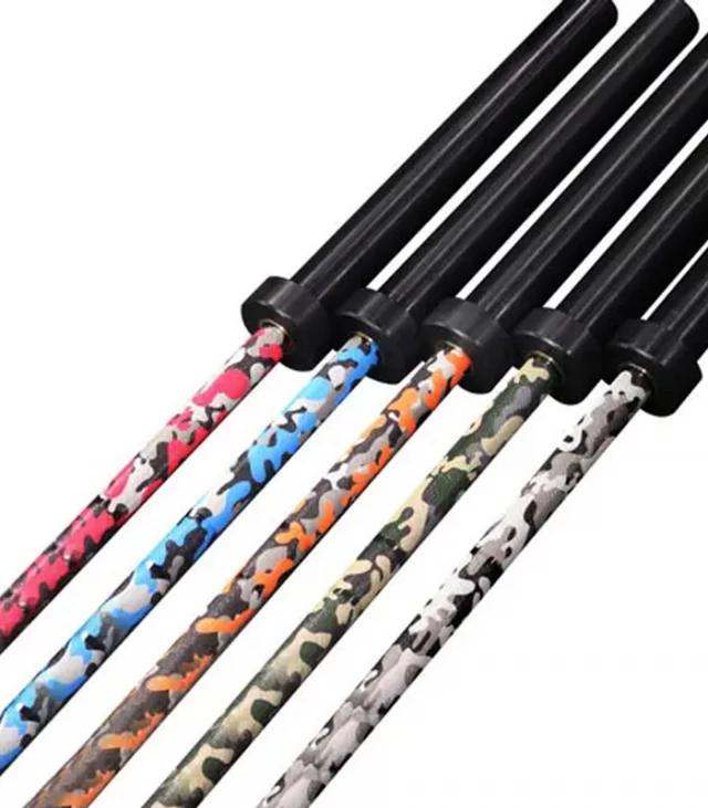 Camouflage Weightlifting Bar