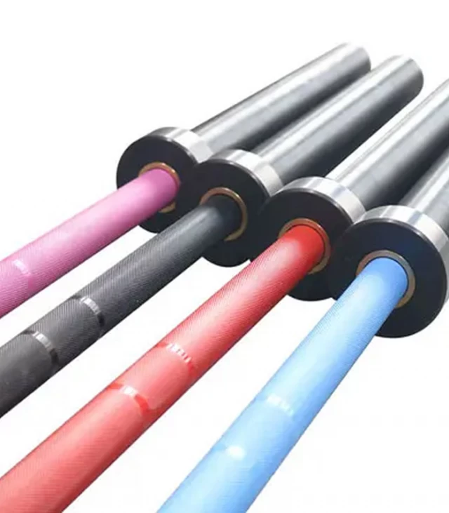 Colorful Weightlifting Bar