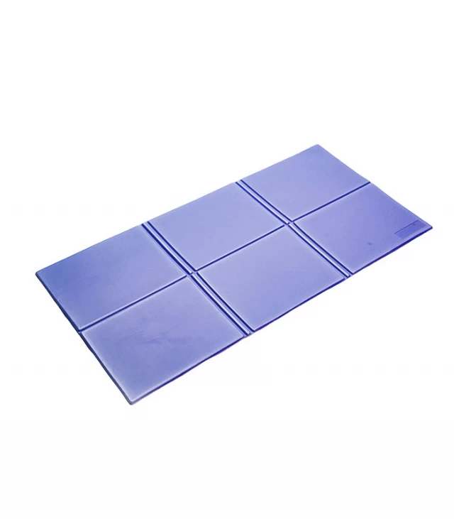 purple 6 folding exercise mat