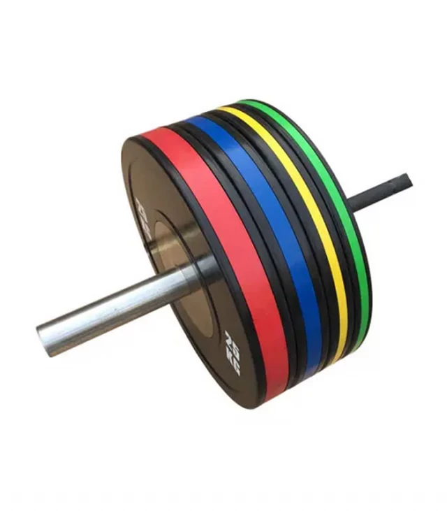 Black Competition Plates with Color Straps