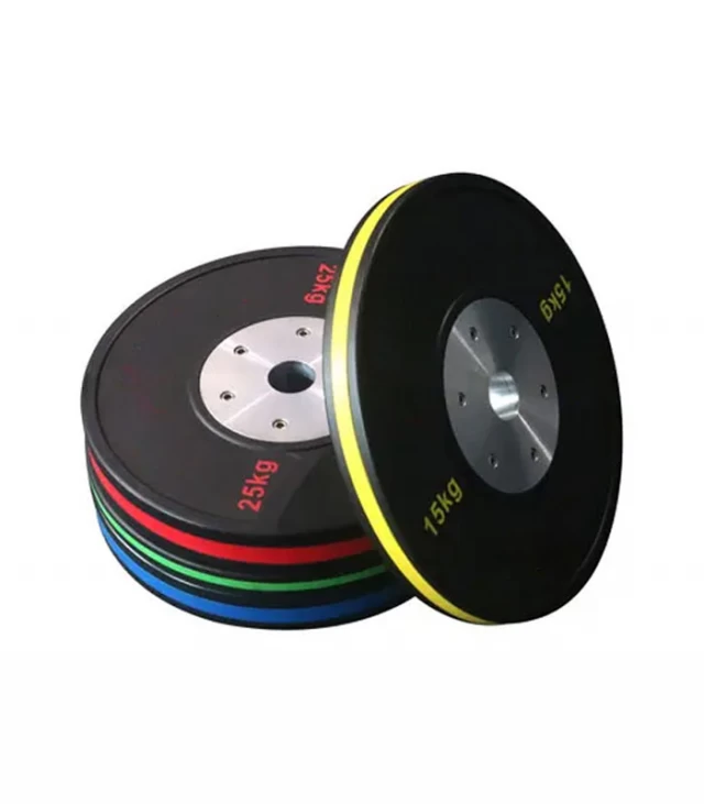 Black Competition Plates with Color Straps