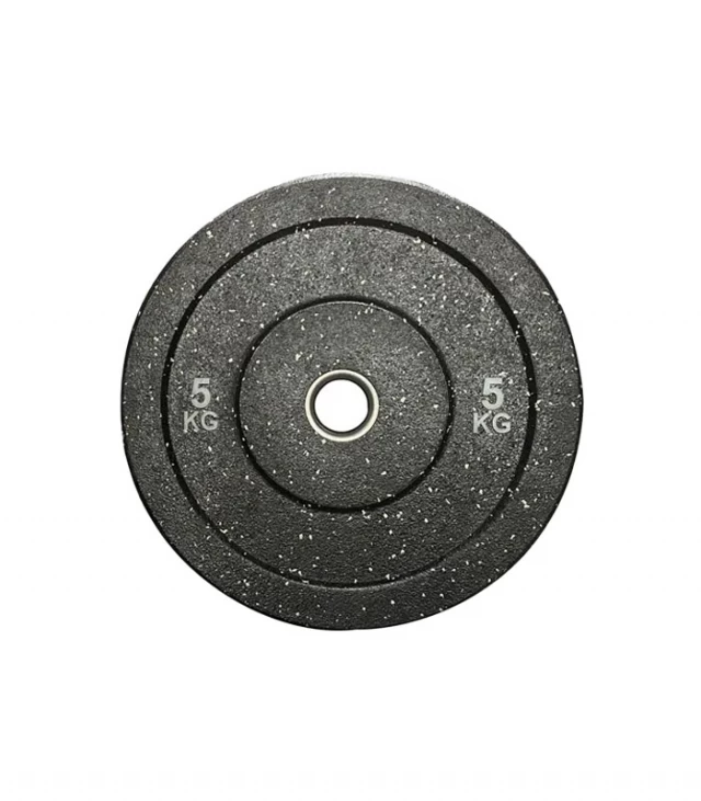 Black Crumb Bumper Plate