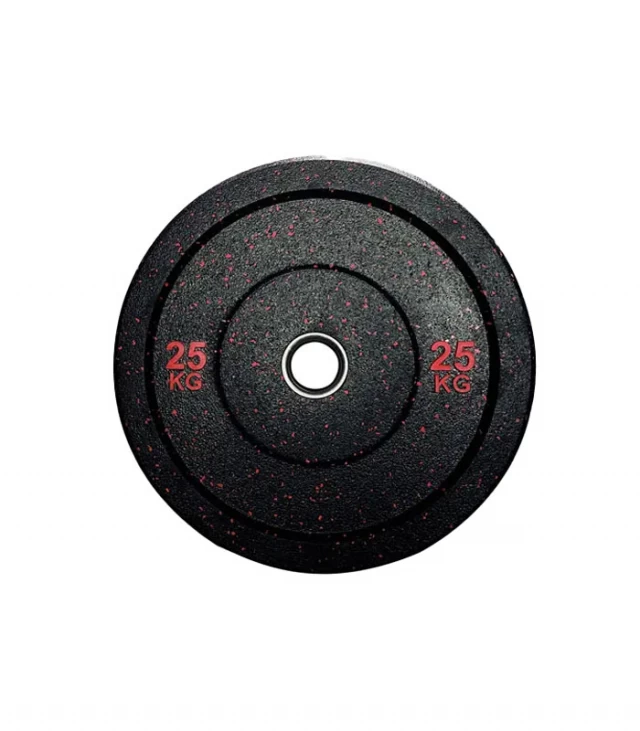 Black Crumb Bumper Plate