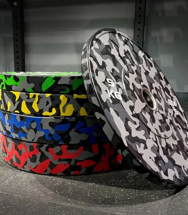 Camo Rubber Bumper Plate