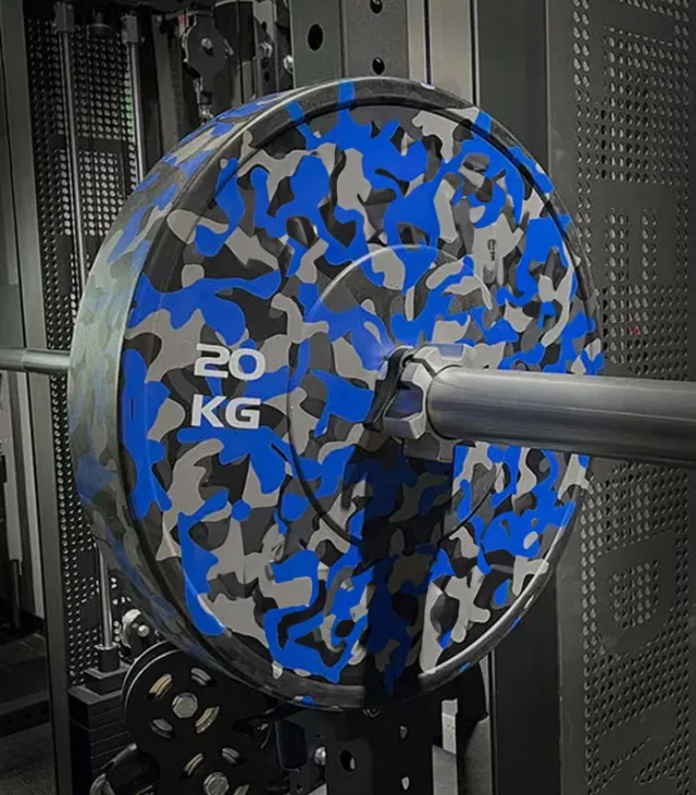 Camo Rubber Bumper Plate